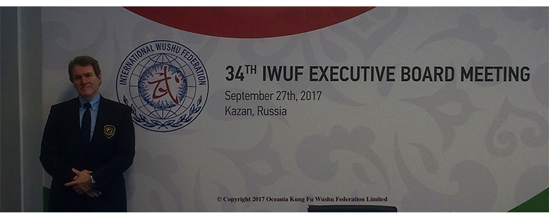 Walt Missingham at 14th Annual Wushu World Championships – Kazan Russia